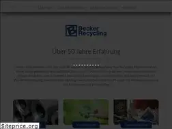 Sites similar to becker-recycling.de