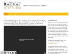 Sites similar to becker-stiftung.de