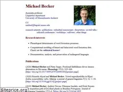 Sites similar to becker.phonologist.org