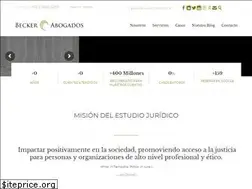 Sites similar to beckerabogados.cl