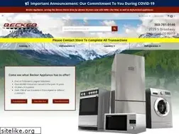 Sites similar to beckerappliance.com