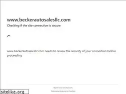 Sites similar to beckerautosalesllc.com