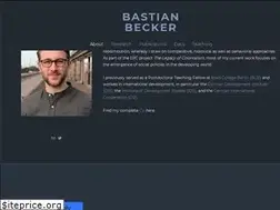 Sites similar to beckerbastian.net