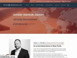 Sites similar to beckerinternationallaw.com
