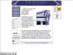 Sites similar to beckerlelawfirm.com