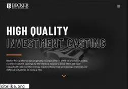 Sites similar to beckermetalworks.com