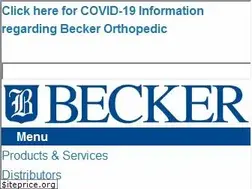 Sites similar to beckerorthopedic.com