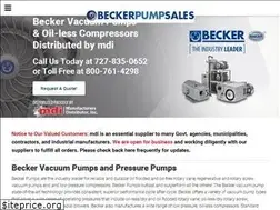 Sites similar to beckerpumpsales.com