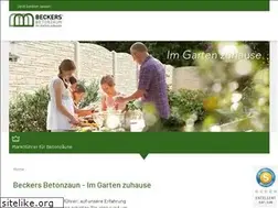 Sites similar to beckers-betonzaun.de