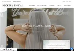 Sites similar to beckersbridal.com