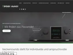 Sites similar to beckersounds.de