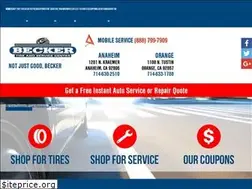 Sites similar to beckertire.net
