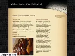 Sites similar to beckerviolins.com