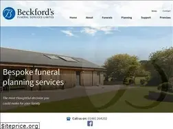 Sites similar to beckfords.com