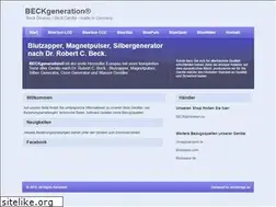 Sites similar to beckgeneration.com