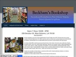Sites similar to beckhamsbookshop.com