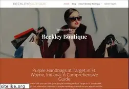 Sites similar to beckleyboutique.com