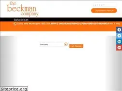 Sites similar to beckmancompany.com