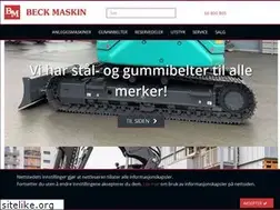 Sites similar to beckmaskin.no