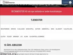 Sites similar to beckmeister.no