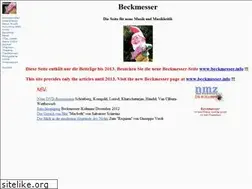 Sites similar to beckmesser.de
