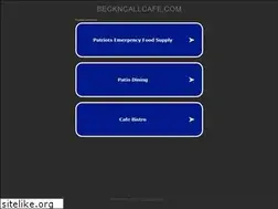 Sites similar to beckncallcafe.com