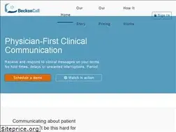 Sites similar to beckoncall.com