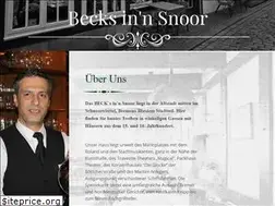 Sites similar to becks-im-schnoor.de