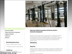 Sites similar to becksals.com