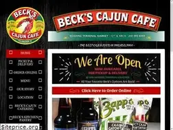 Sites similar to beckscajuncafe.com