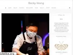 Sites similar to becky-wong.com