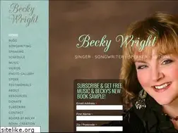 Sites similar to beckywrightsongs.com