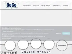 Sites similar to beco-gmbh.de