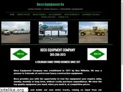 Sites similar to becoequipment.com