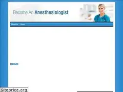 Sites similar to becomeananesthesiologist.com