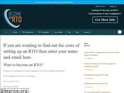 Sites similar to becomeanrto.com.au