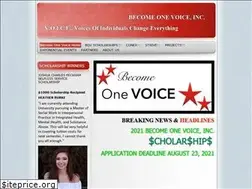 Sites similar to becomeonevoice.com
