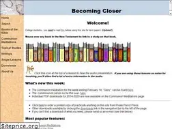 Sites similar to becomingcloser.org