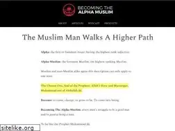 Sites similar to becomingthealphamuslim.com