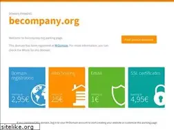 Sites similar to becompany.org