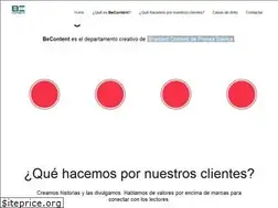 Sites similar to becontent.es