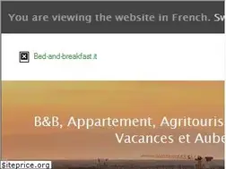 Sites similar to bed-and-breakfast-italie.com