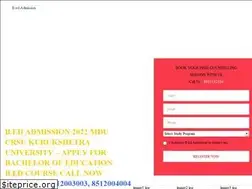 Sites similar to bedadmission.co.in