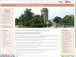 Sites similar to bedandbreakfast-mannheim.de