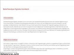 Sites similar to bedarfsanalyse-handwerk.de