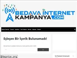 Sites similar to bedavainternetkampanyasi.net