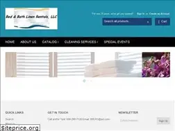 Sites similar to bedbathlinenrentals.com