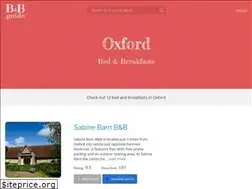 Sites similar to bedbreakfast-oxford.com