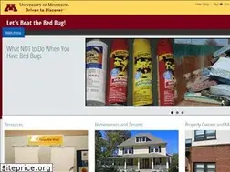 Sites similar to bedbugs.umn.edu
