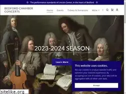 Sites similar to bedfordchamberconcerts.org